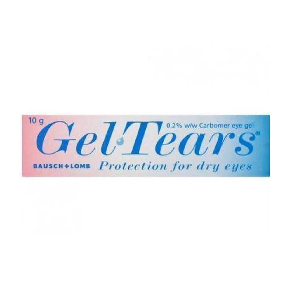 2 x Gel Tears Dry Eye Drops/Gel | 10g