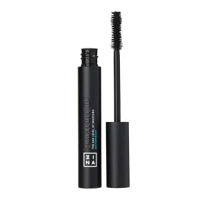 3INA MAKEUP - Vegan - Cruelty Free - The 24h Level Up Mascara Waterproof 900 - Black Mascara Long Lashes - Extreme Definition - Volume Length Curve - Panoramic Effect - Metallic Tube - Hourglass Brush