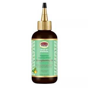 African Pride Feel It Formula Strengthening Oil Hair Treatment 4oz