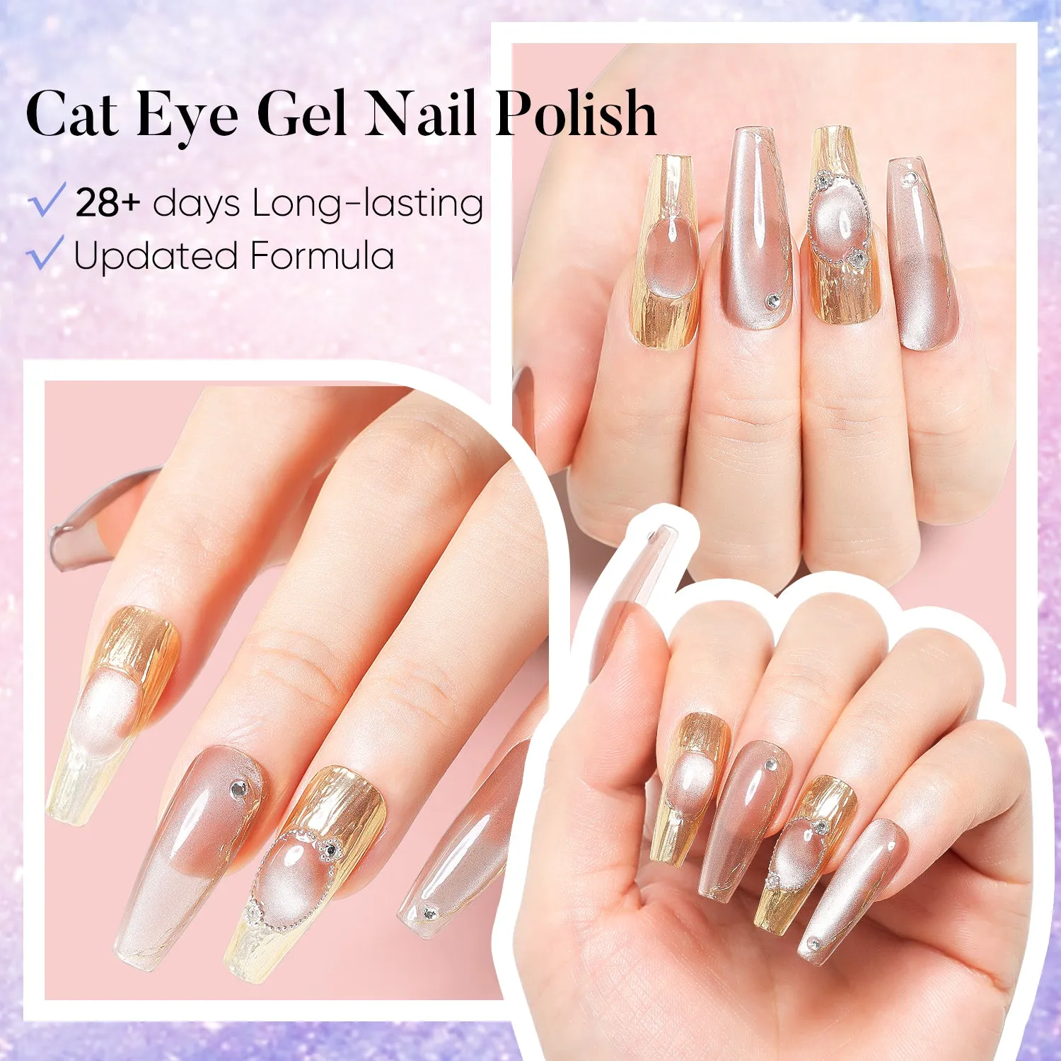 Aimeili Cat Eye Gel Polish (SET6-61_8ML)