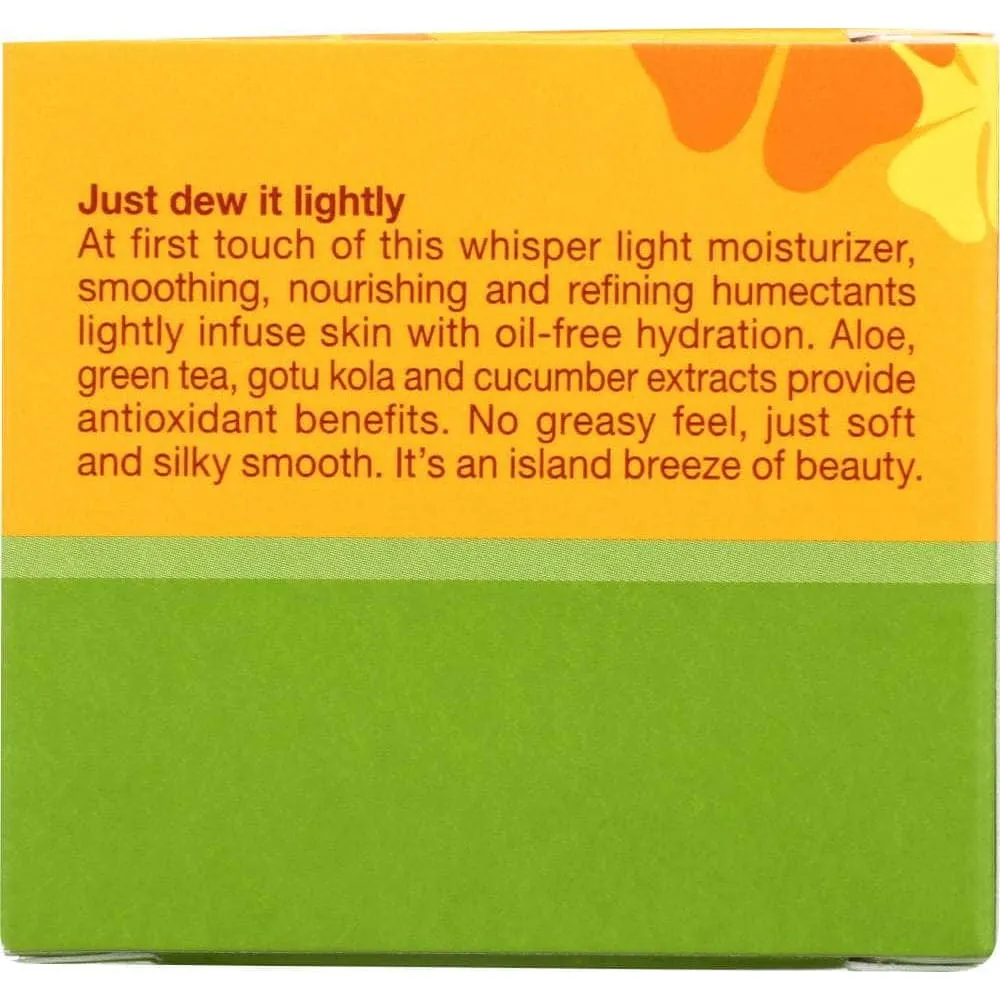 Alba Botanica Hawaiian Aloe And Green Tea Moisturizer Oil-Free, 3 Oz