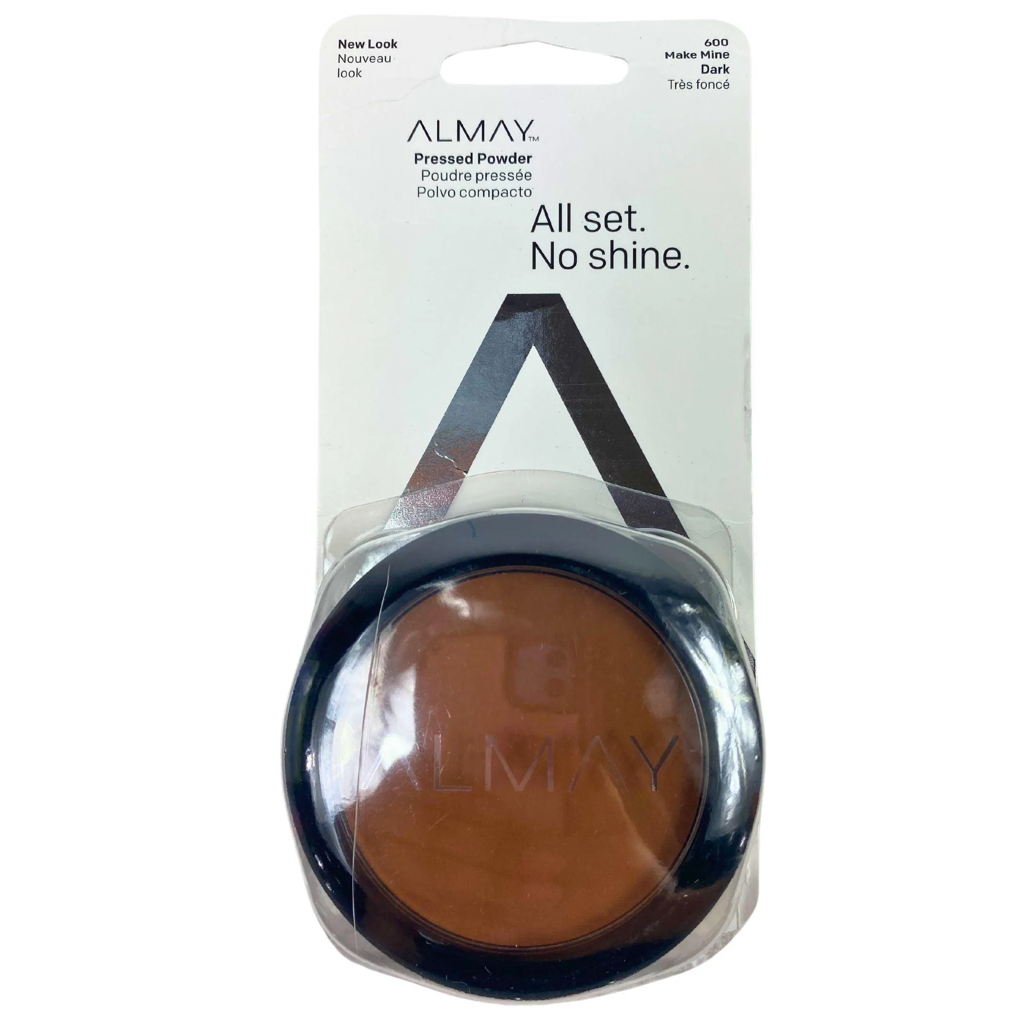 Almay Pressed Powder All Set No Shine 600 Make Mine Dark (50 Pcs Lot)