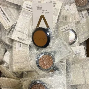 Almay Pressed Powder All Set No Shine 600 Make Mine Dark (50 Pcs Lot)