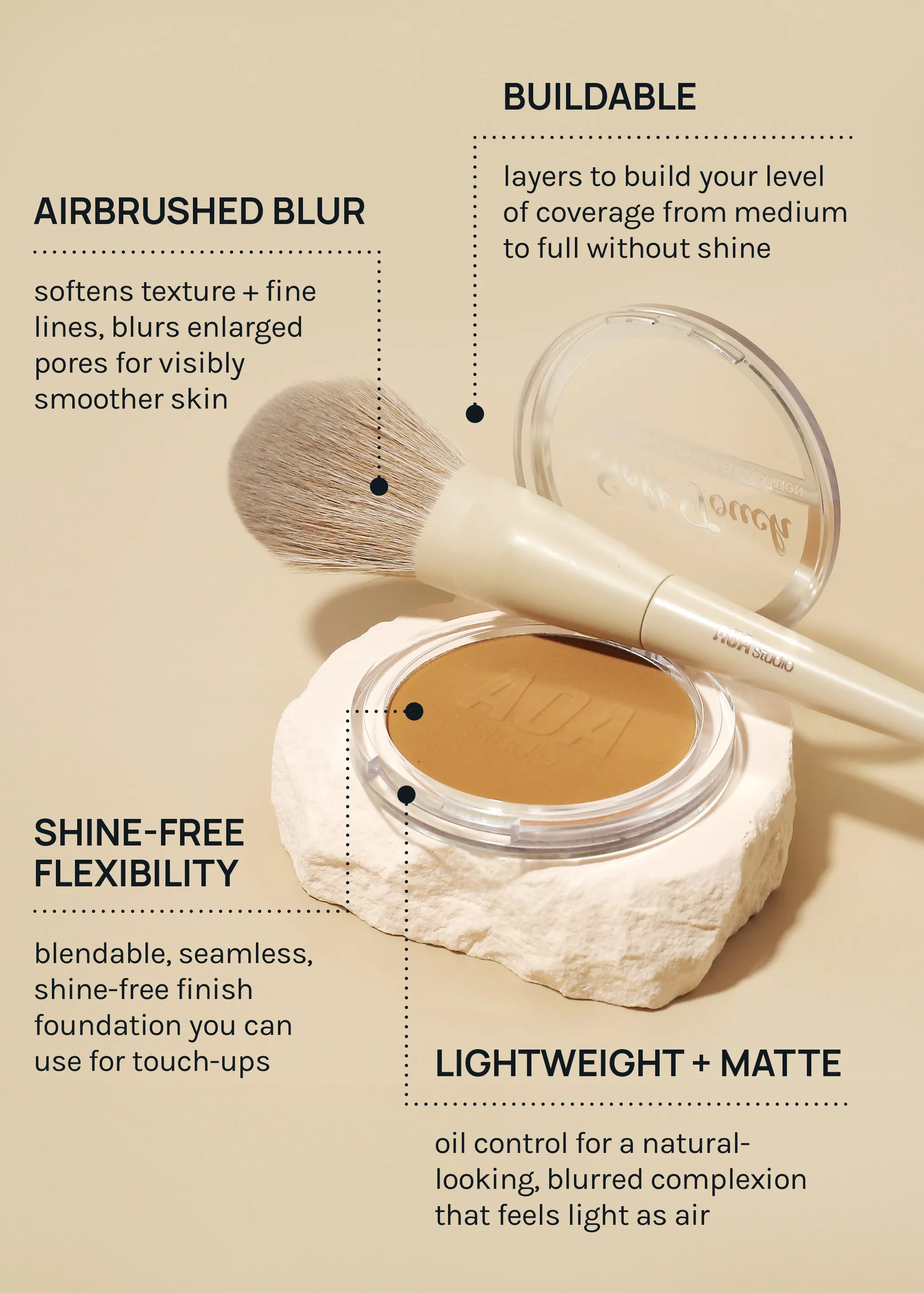 AOA Soft Touch Blurring Powder Foundation