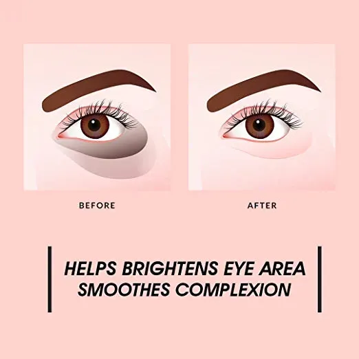 AromaMusk Under Eye Cream Gel For Puffy Eyes, Dark Circles, Wrinkles & Fine Lines With Vitamin C, Cucumber, Niacinamide, Green Tea And Madonna Lily, 50gm