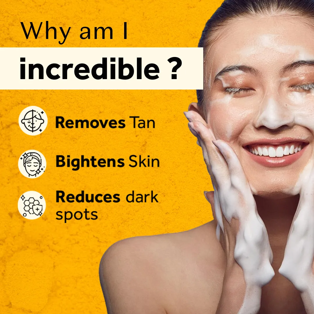 atulya Vedic Ubtan Foaming Face wash with an inbuilt brush 150ml (Buy 5 Products & Get Rs.500 Off)
