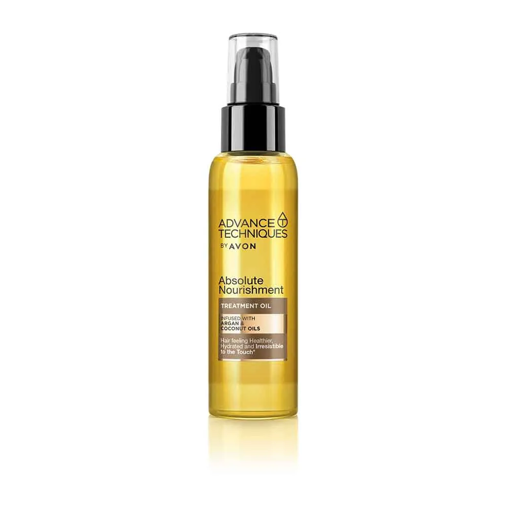 Avon Advance Techniques Absolute Nourishment Argan & Coconut Treatment Oil - 100ml