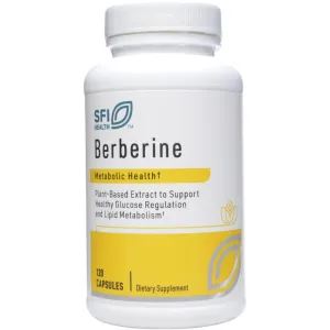 Berberine 120 VCaps by Klaire Labs/SFI Health