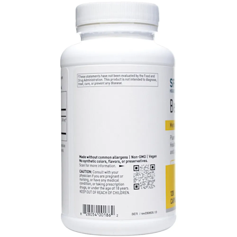 Berberine 120 VCaps by Klaire Labs/SFI Health