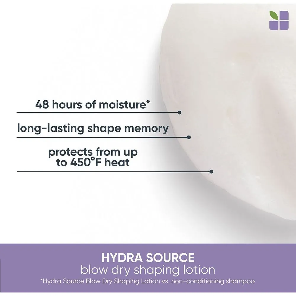 Biolage HydraSource Blow Dry Shaping Lotion