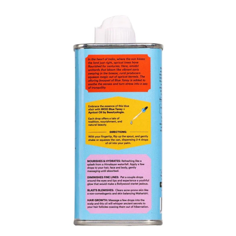 Blue Tansy   Apricot Oil