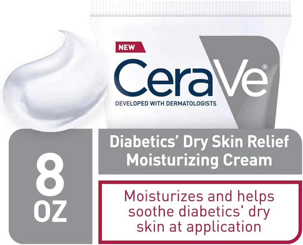 CERAVE Diabetics Dry Skin Relief Moisturizing Cream 236ML