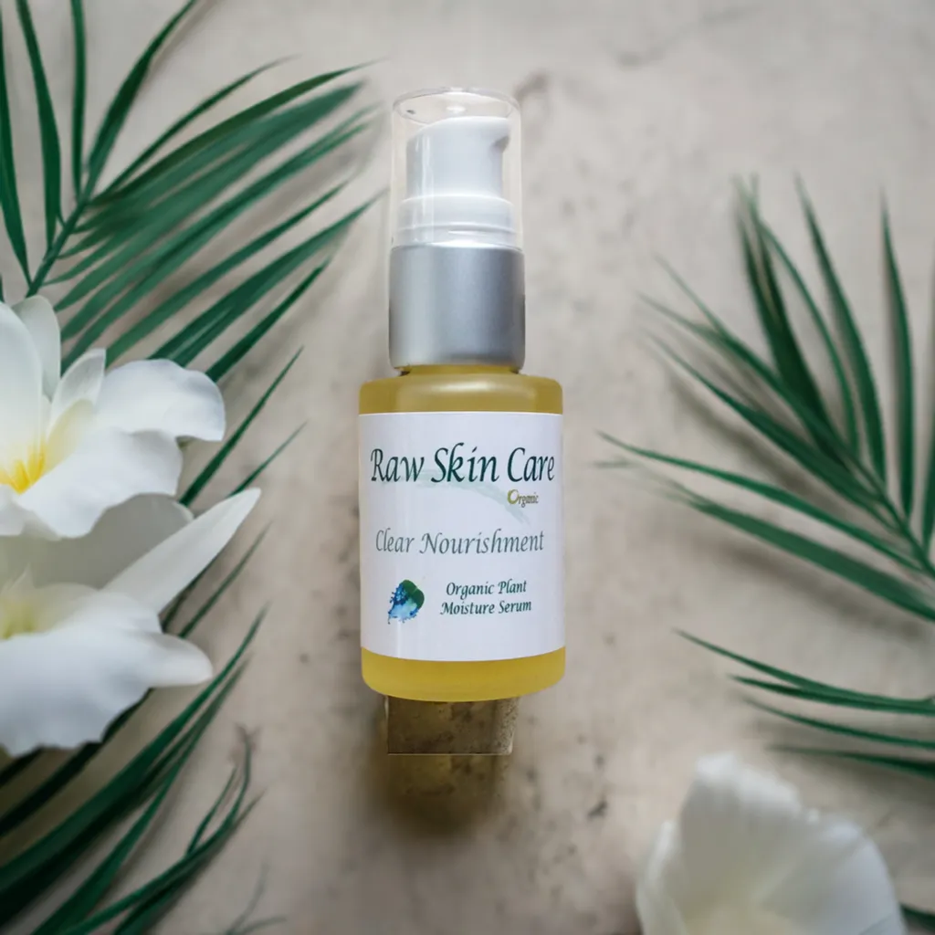 Clear Nourishment Org. Serum New 2oz. with Dropper