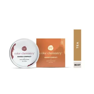 Color Chemistry Baked Compact Satin-matte Finish Oil Control (MultiShades, 9 g)