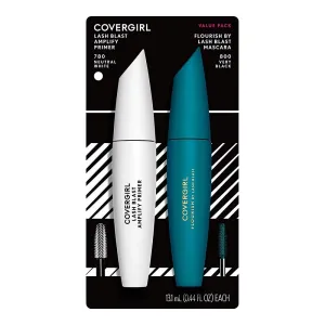 COVERGIRL - Lash Blast Flourish Mascara Very Black 800 and Lash Blast Amplify Primer Neutral White 780 Value Pack - .44 fl oz (13.1 ml)