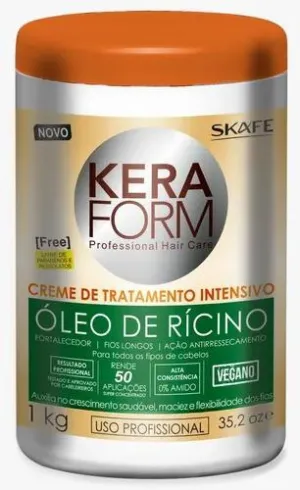 Cream Treatment Intensive Oil De Ricino 1kg - Skafe