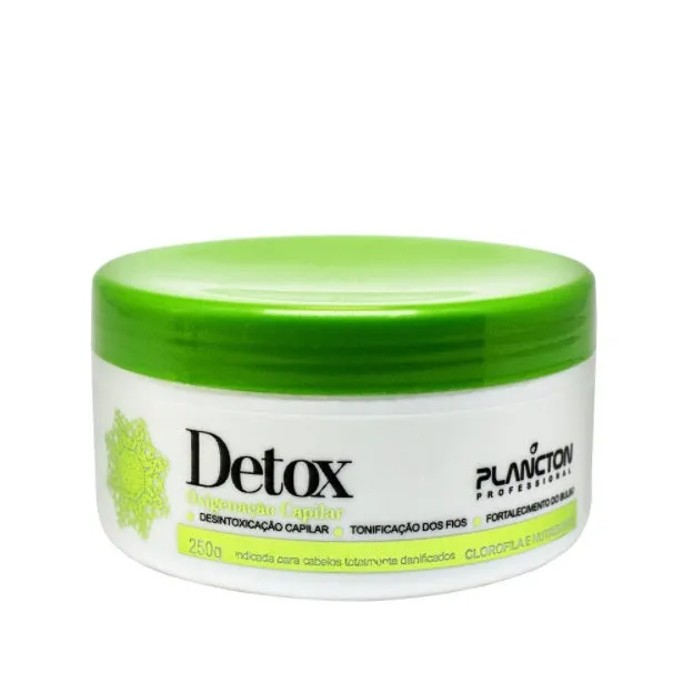 Detox Oxygenation Treatment Damaged Hair Strenghtening Mask 250g - Plancton