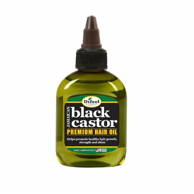 Difeel: Superior Growth Jamaican Black Castor Premium Hair Oil 2.5oz