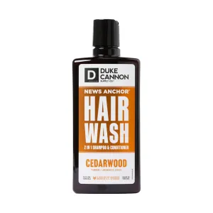 Duke Cannon 2 In One Hair Wash - Cedarwood