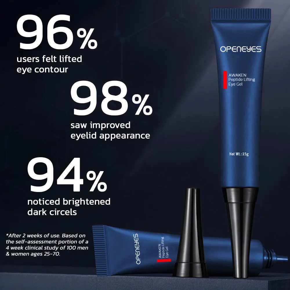 flysmus OPENEYES Awaken Peptide Lifting Eye Gel