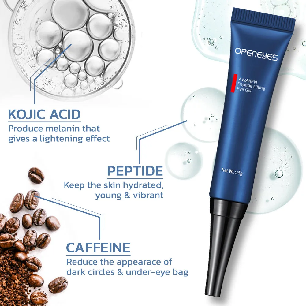 flysmus OPENEYES Awaken Peptide Lifting Eye Gel