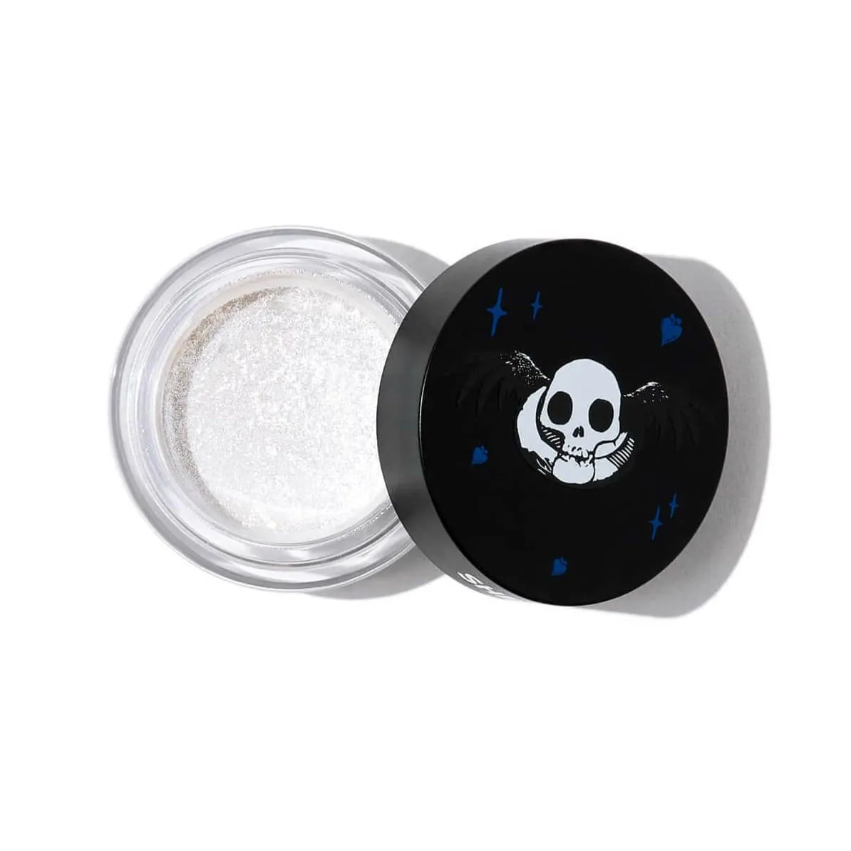 Gel eyeshadow Sheglam x Corpse Bride Ghostly Glitter Gel - Tears To Shed, silver