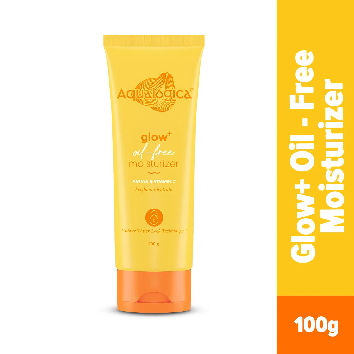 Glow  Oil Free Moisturizer with Papaya & Vitamin C for Glowing Skin - 100g