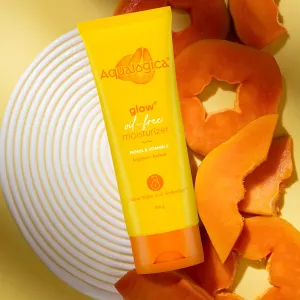 Glow  Oil Free Moisturizer with Papaya & Vitamin C for Glowing Skin - 100g