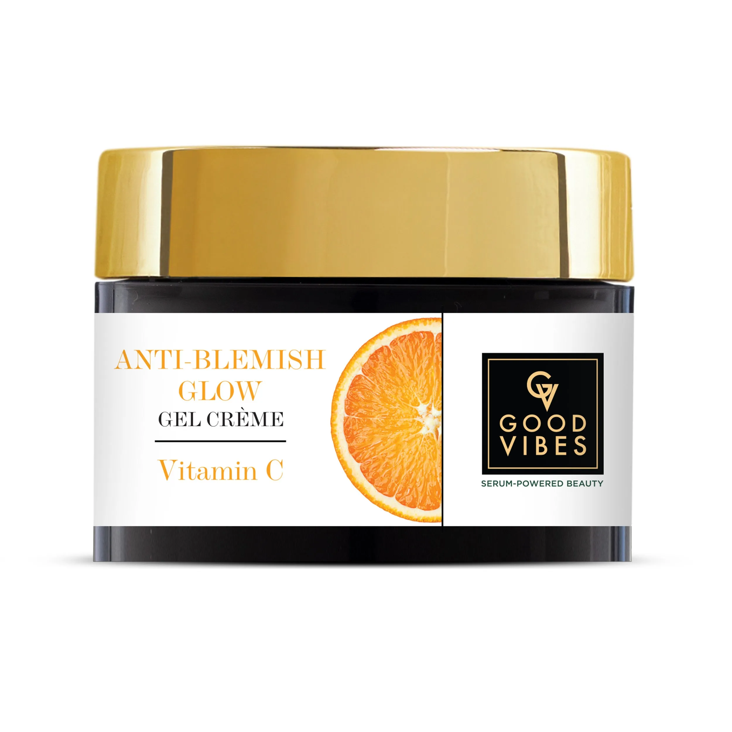 Good Vibes Anti Blemish Glow gel Creme Vitamin C | Spotless glow, Brightening, Depigmentation, Oil free (100 g)