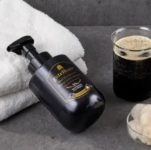 guteHaare Real Black Beer 50 Therapy Bubble Shampoo 500ml