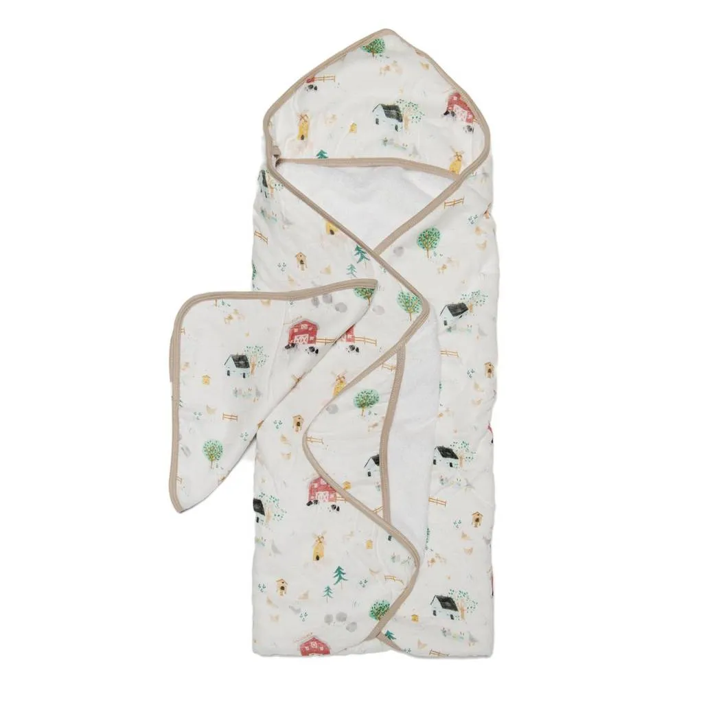 Hooded Towel   Wash Cloth Sets