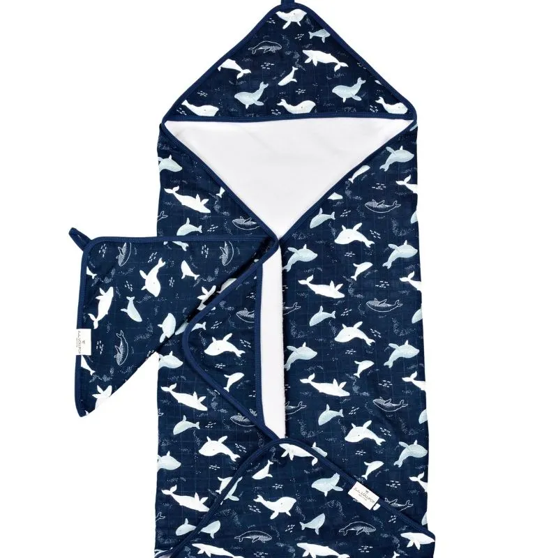 Hooded Towel   Wash Cloth Sets