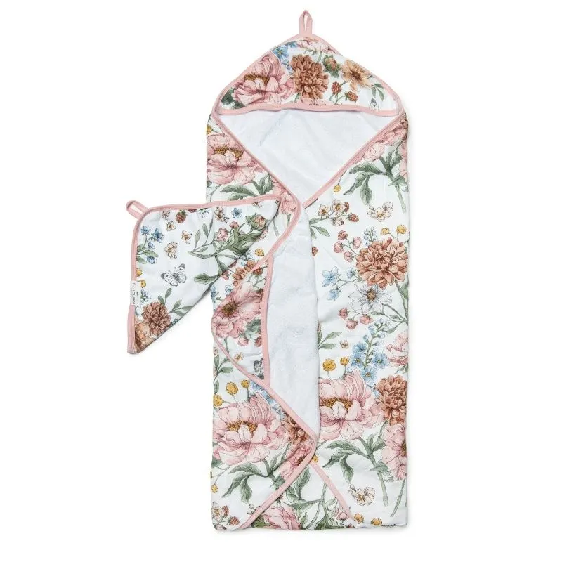 Hooded Towel   Wash Cloth Sets