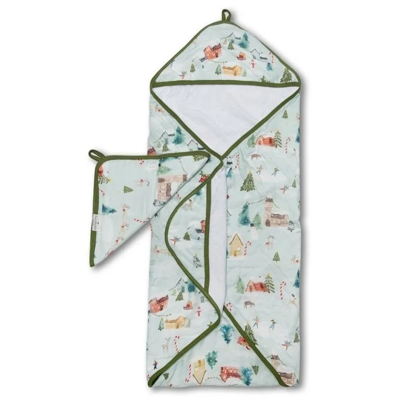 Hooded Towel   Wash Cloth Sets