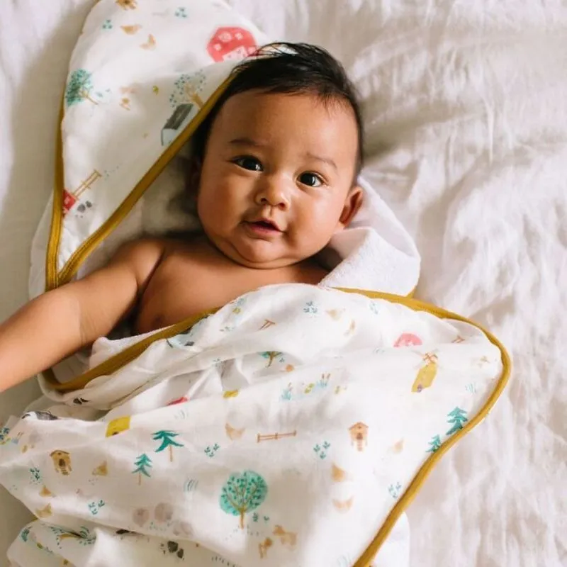 Hooded Towel   Wash Cloth Sets