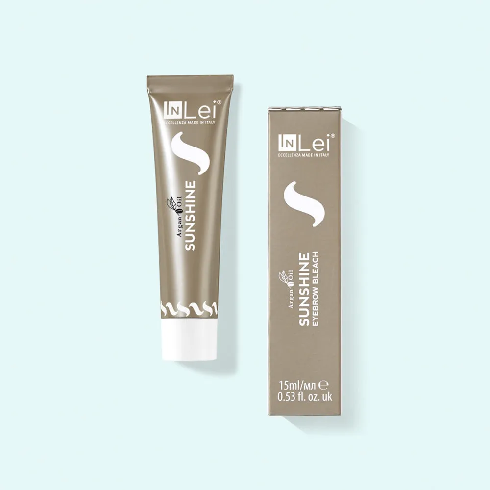 InLei Eyebrow Bleach with Argan Oil - Sunshine - 15ml