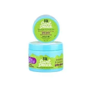 Just For Me Curl Peace Braiding Twisting Grip Glaze 5.5oz.
