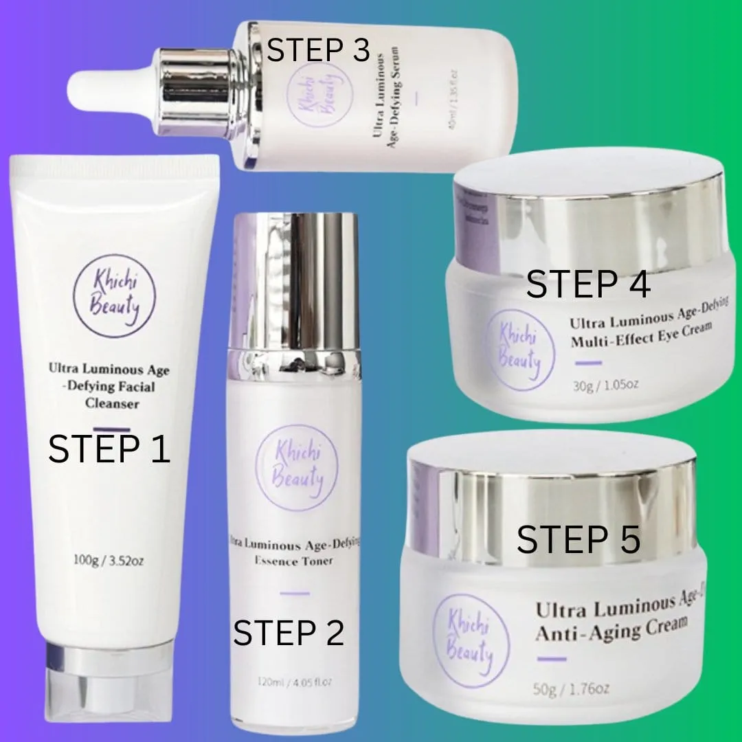 Khichi Beauty Ultra Luminous Age-Defying Multi-Effect 5-Pc System