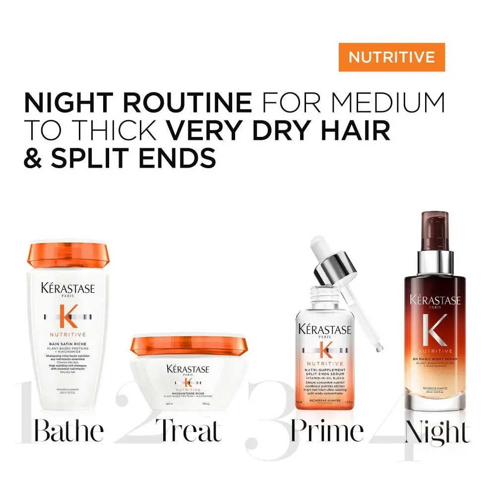 Kérastase Nutritive 8H Magic Night Serum Overnight Beauty Sleep High Nutrition Serum