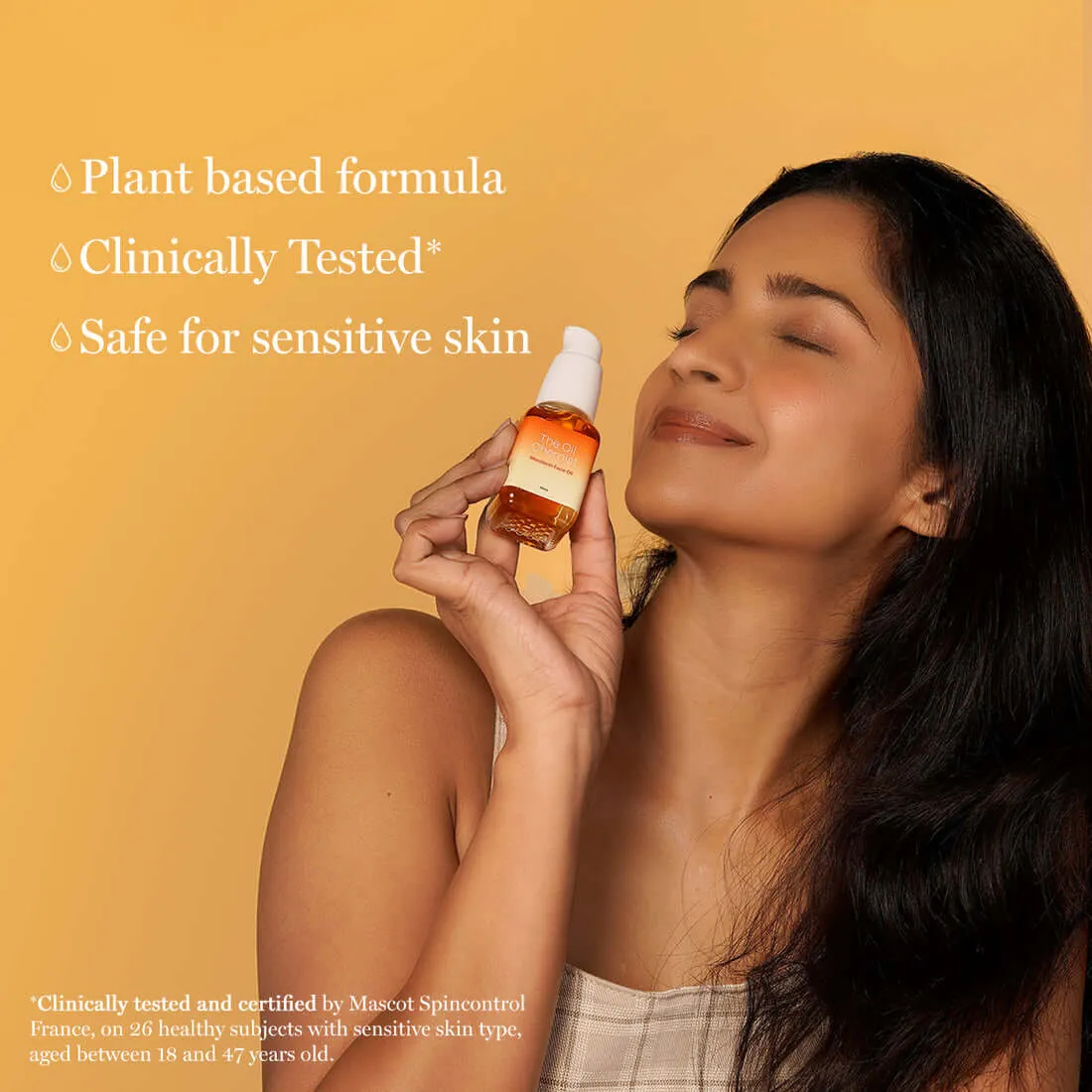 Mandarin Glow Face Oil for Dark Spots & Pigmentation | Brightens Skin, Evens Tone, and Fades Blemishes with Vitamin C Rich Oils