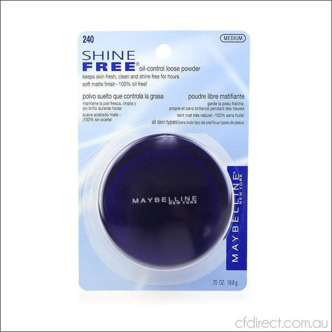 Maybelline Shine Free Oil-Control Loose Powder - 240 Medium