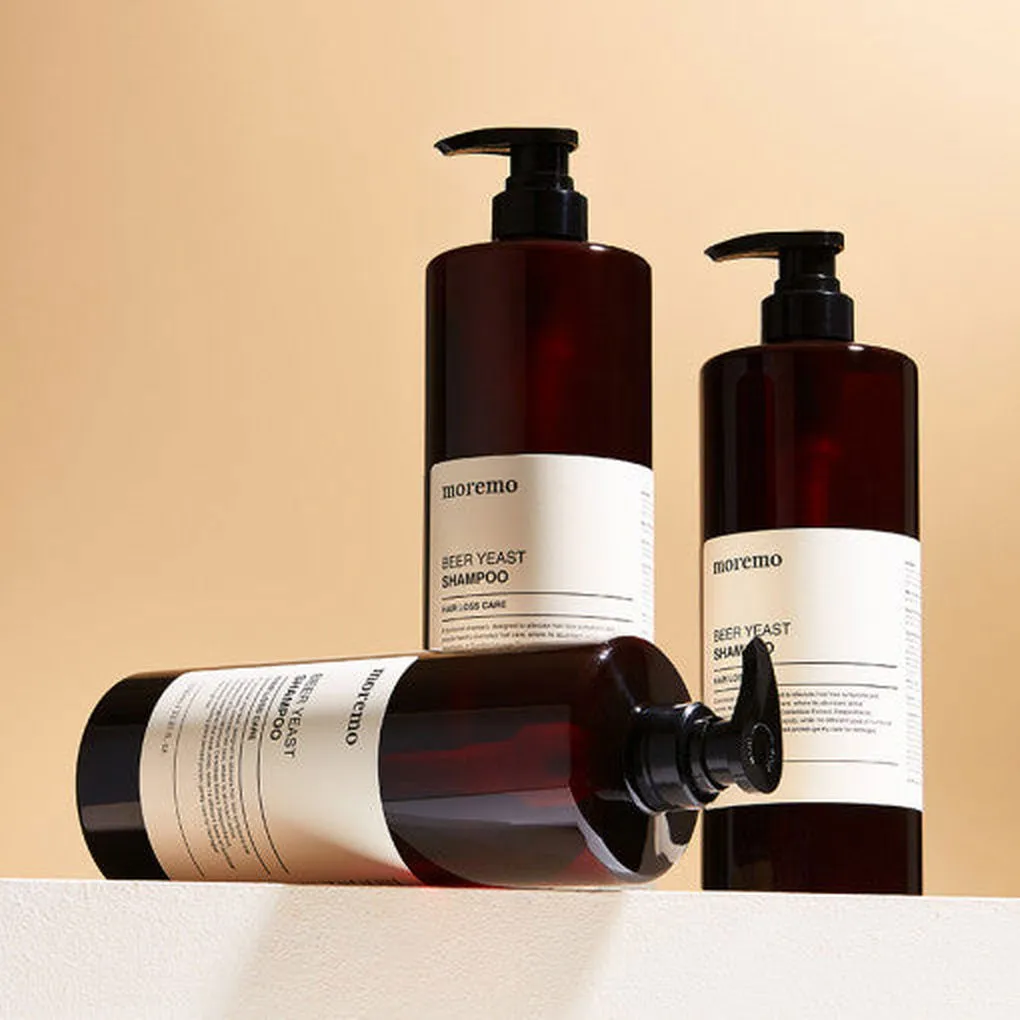 moremo Bear Yeast Shampoo 1000ml Hair Loss Care