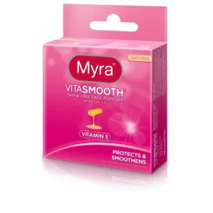 Myra VitaSmooth Shine-Free Face Powder with SPF 15 Natural