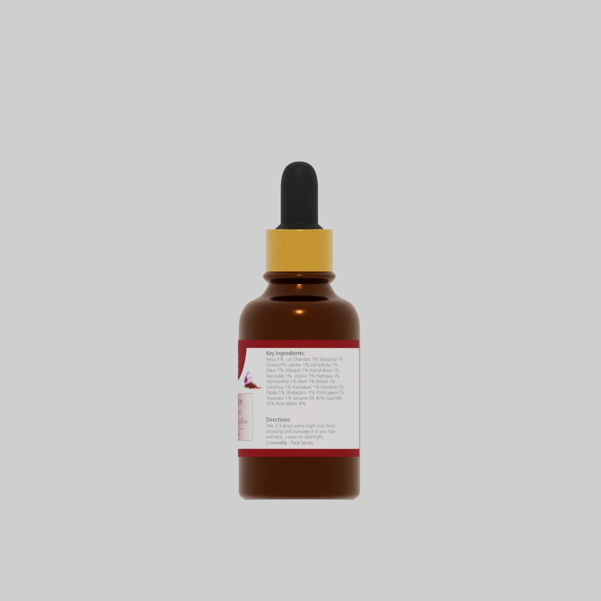 NATUUR Kumkumadi Face Serum Ayurvedic Beauty Elixir 20ml|50ml