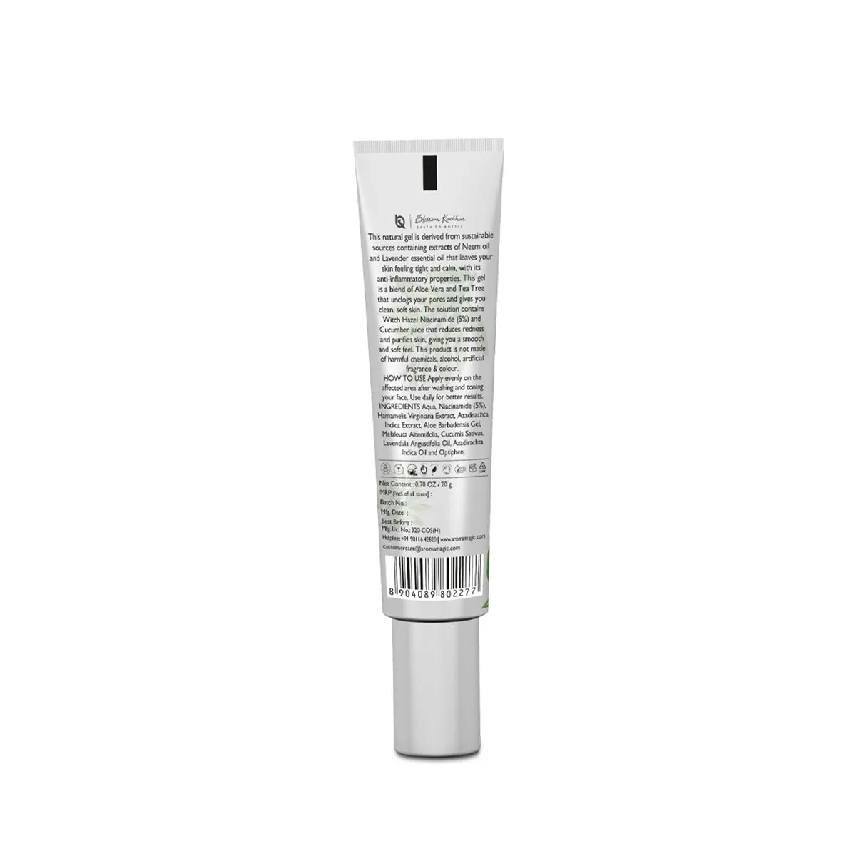 Neem & Tea Tree Anti Pimple Gel - Niacinamide