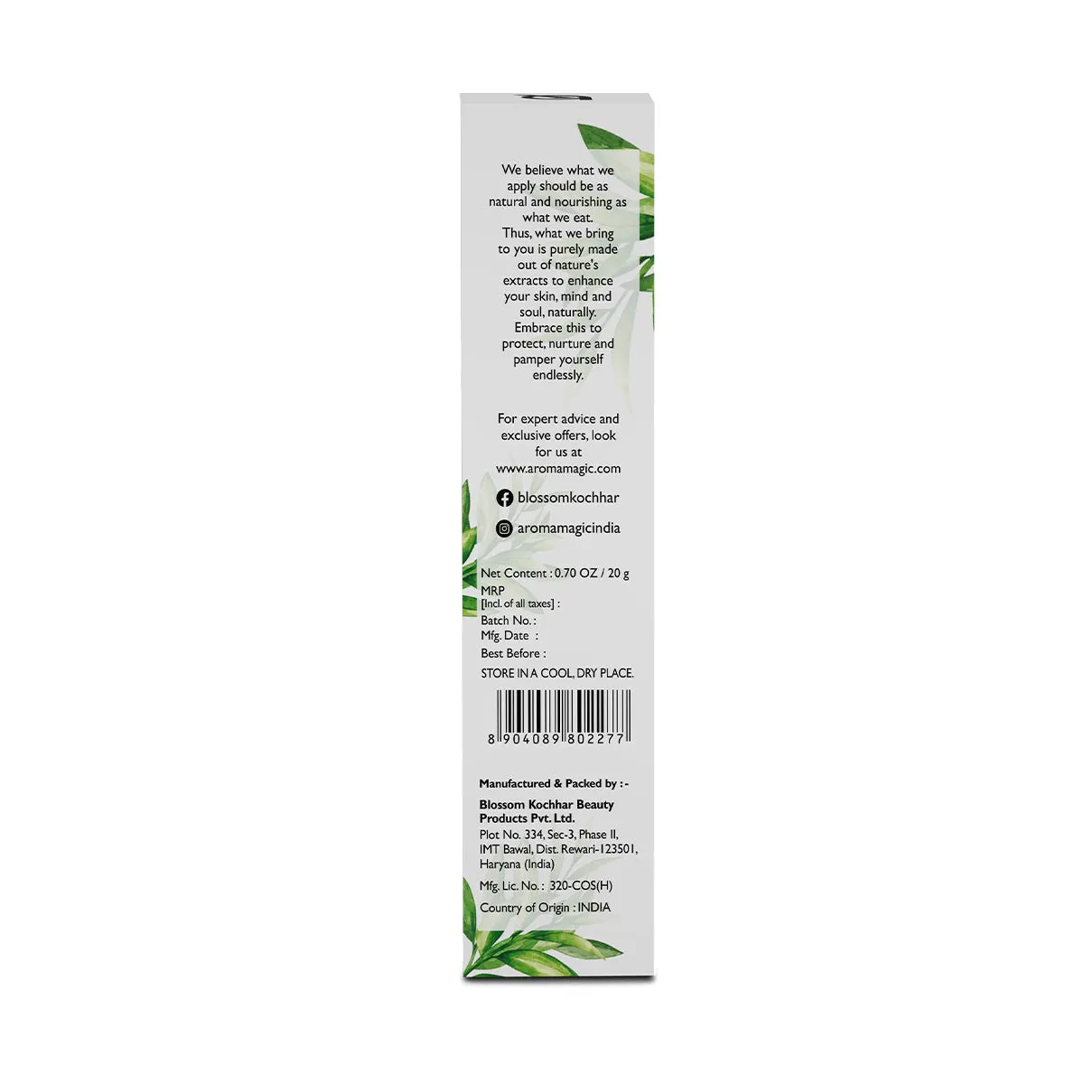 Neem & Tea Tree Anti Pimple Gel - Niacinamide