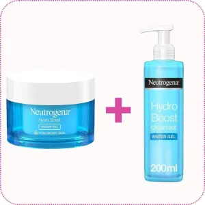 Neutrogena - Hydro Boost Water Gel Moisturizer - 50ml   Neutrogena - Hydro Boost Water Gel Cleanser - 200ml