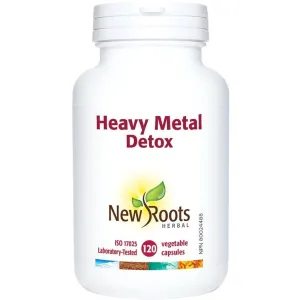 New Roots Heavy Metal Detox 120 Veggie Caps