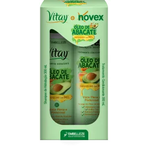 Novex Shampoo And Conditioner And Avocado Oil Kit