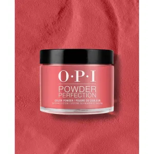 OPI Powder Perfection Color So Hot It Berns #DPZ13